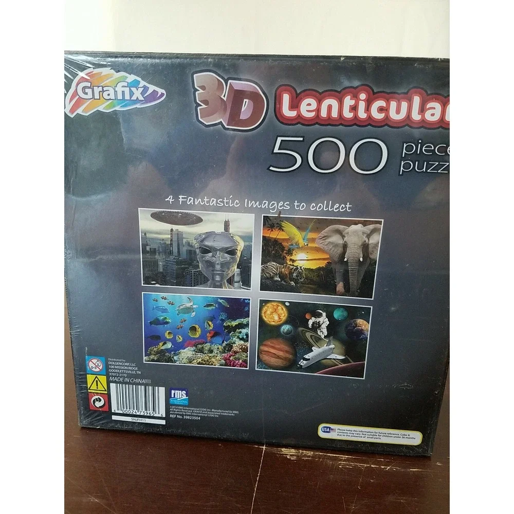 500 piece puzzle Grafix 3D Solar System 18.9
